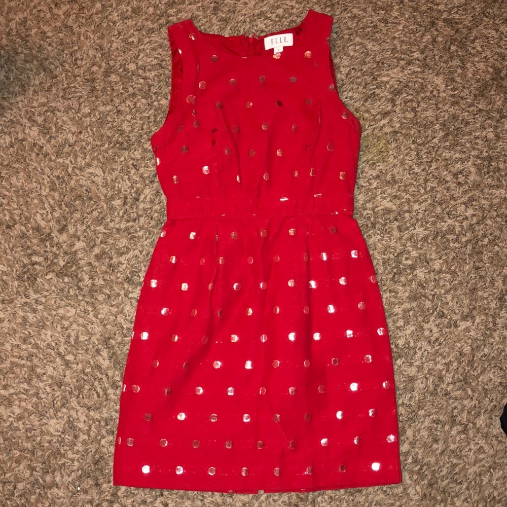 Red Elle Dress
